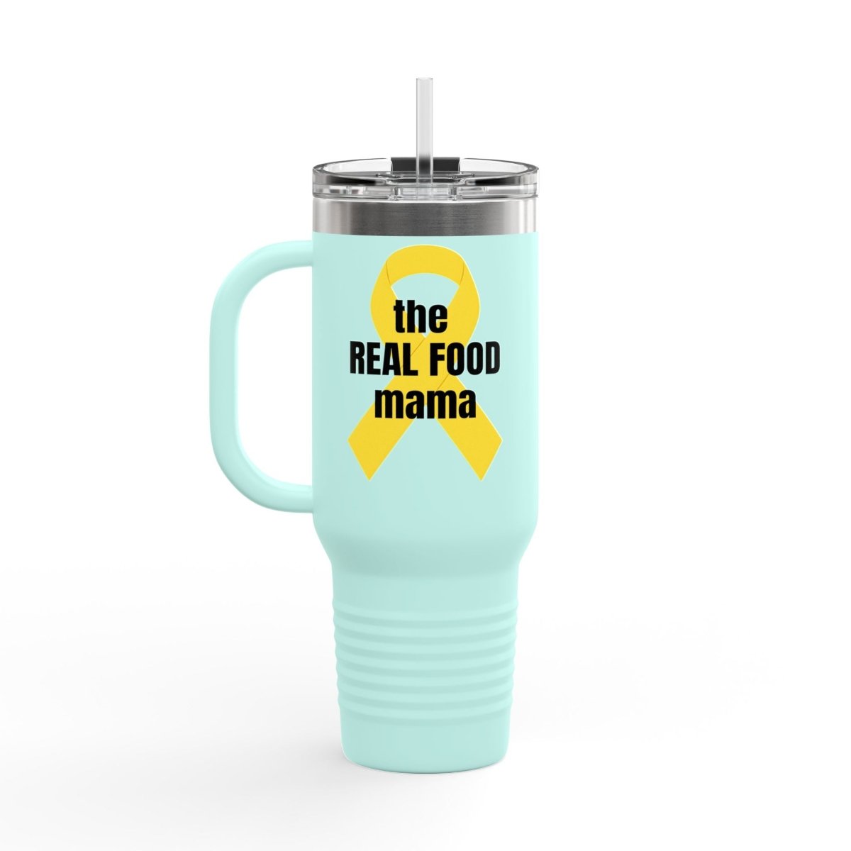 the REAL FOOD mama Travel Mug - Insulated Travel Mug, 40oz - Get Tight Gear