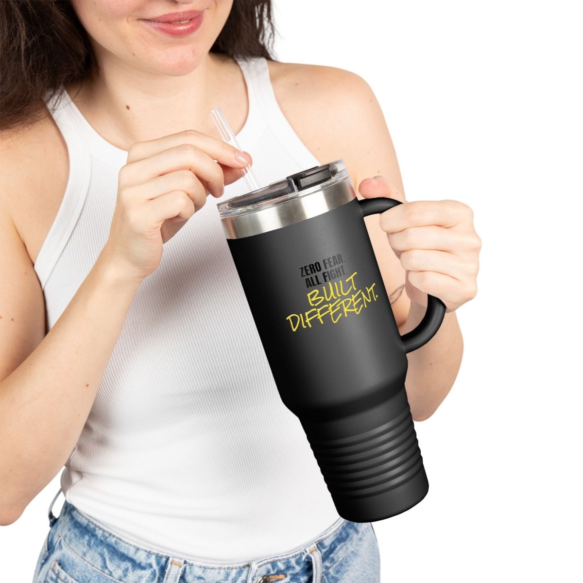 the REAL FOOD mama Travel Mug - Insulated Travel Mug, 40oz - Get Tight Gear