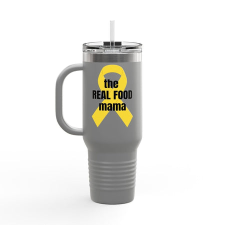 the REAL FOOD mama Travel Mug - Insulated Travel Mug, 40oz - Get Tight Gear