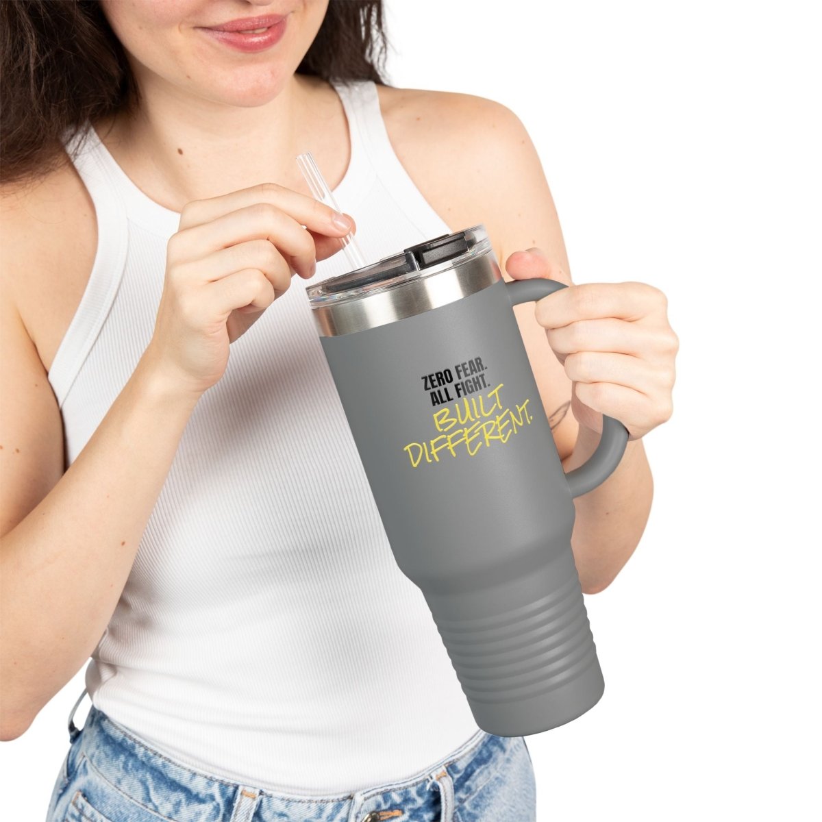 the REAL FOOD mama Travel Mug - Insulated Travel Mug, 40oz - Get Tight Gear