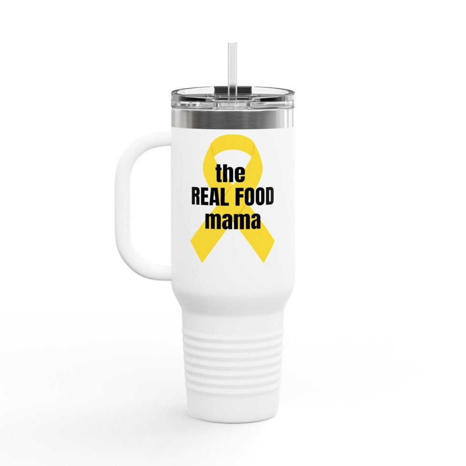 the REAL FOOD mama Travel Mug - Insulated Travel Mug, 40oz - Get Tight Gear