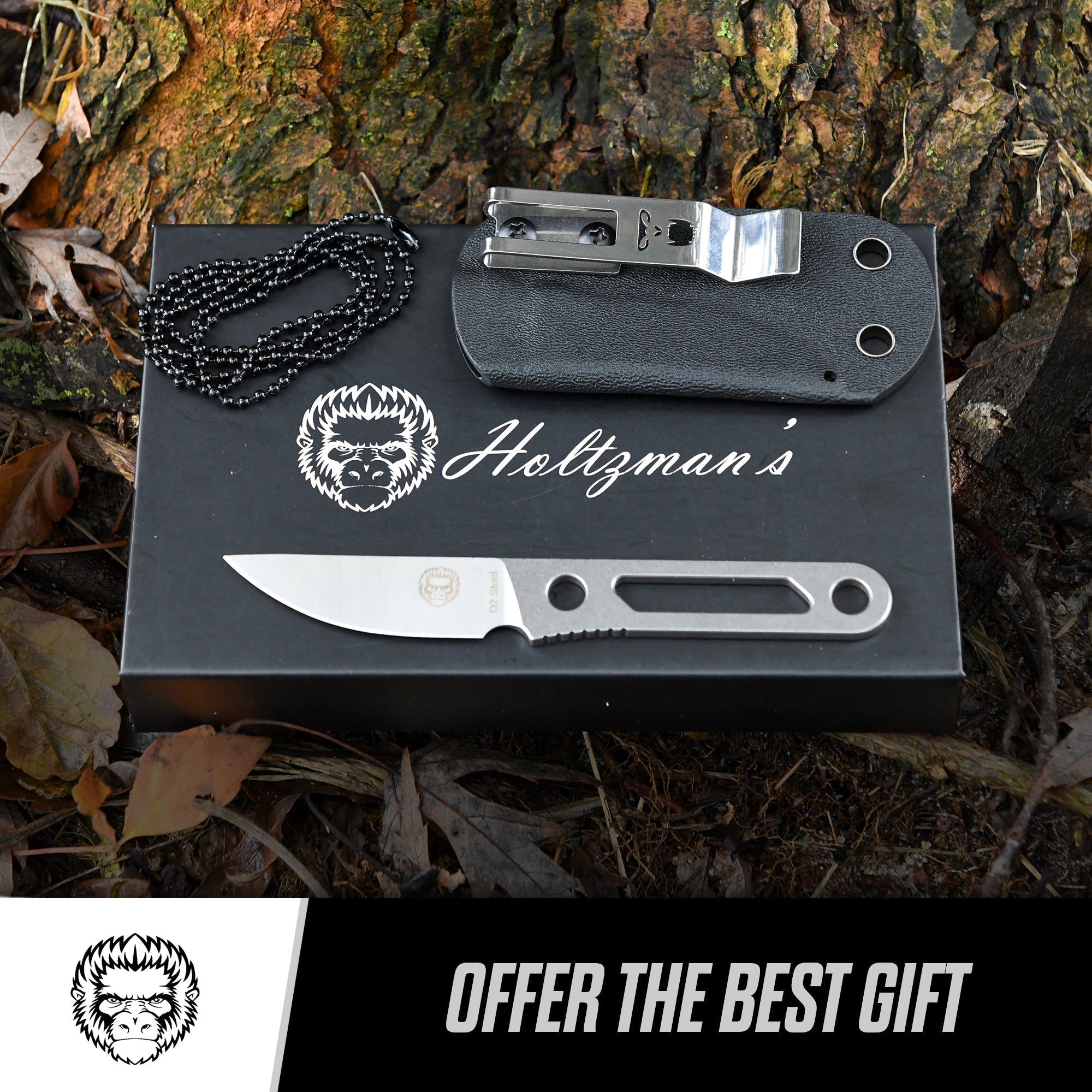 The Scalpel All - Steel Survival Knife Giftset for Outdoors - Get Tight Gear