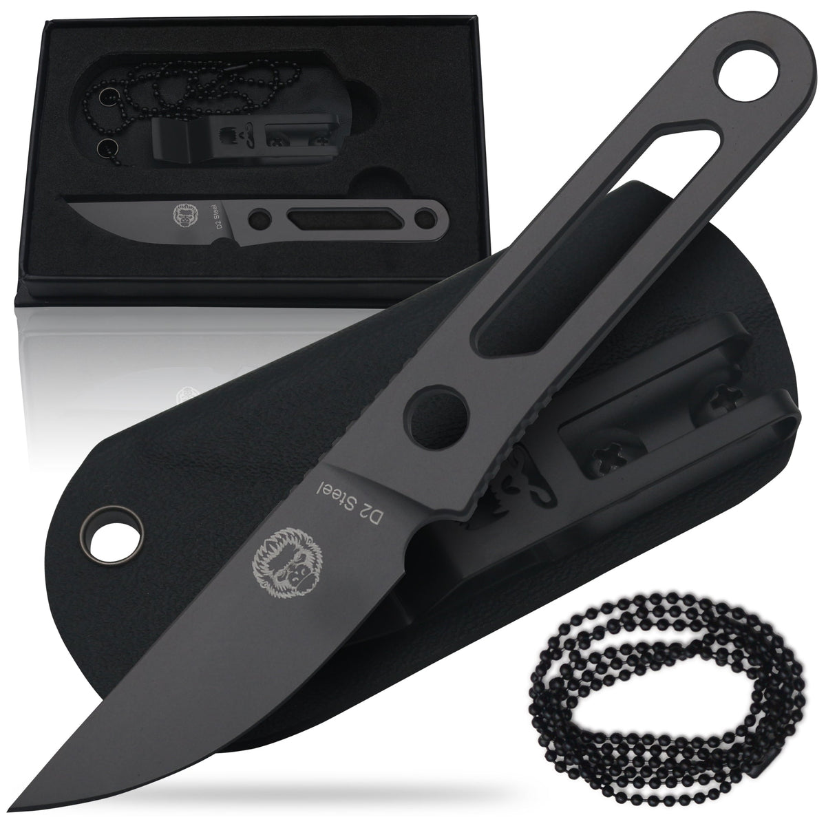The Scalpel All - Steel Survival Knife Giftset for Outdoors - Get Tight Gear