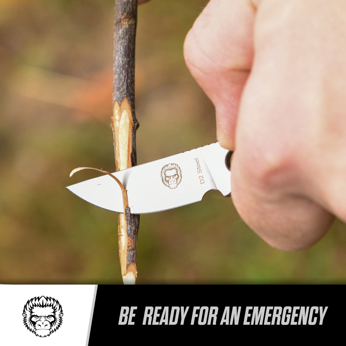 The Scalpel All - Steel Survival Knife Giftset for Outdoors - Get Tight Gear