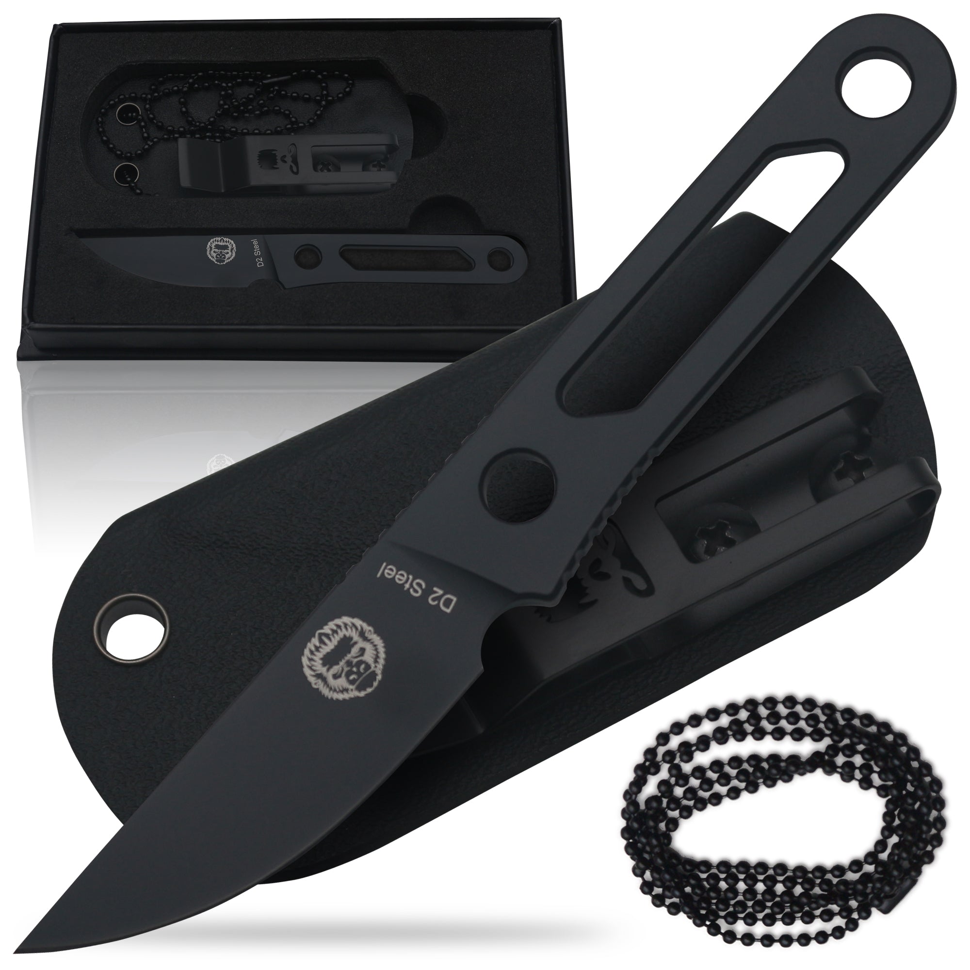The Scalpel All - Steel Survival Knife Giftset for Outdoors - Get Tight Gear