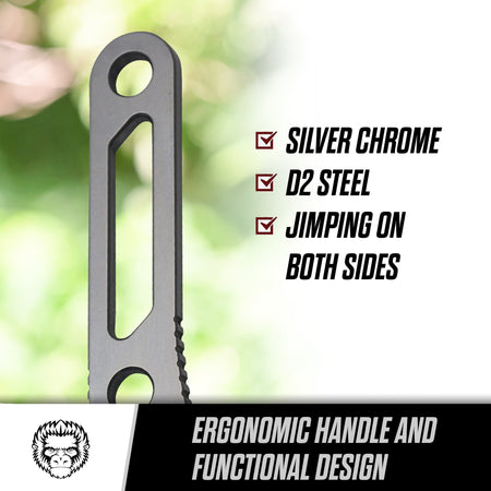 The Scalpel All - Steel Survival Knife Giftset for Outdoors - Get Tight Gear