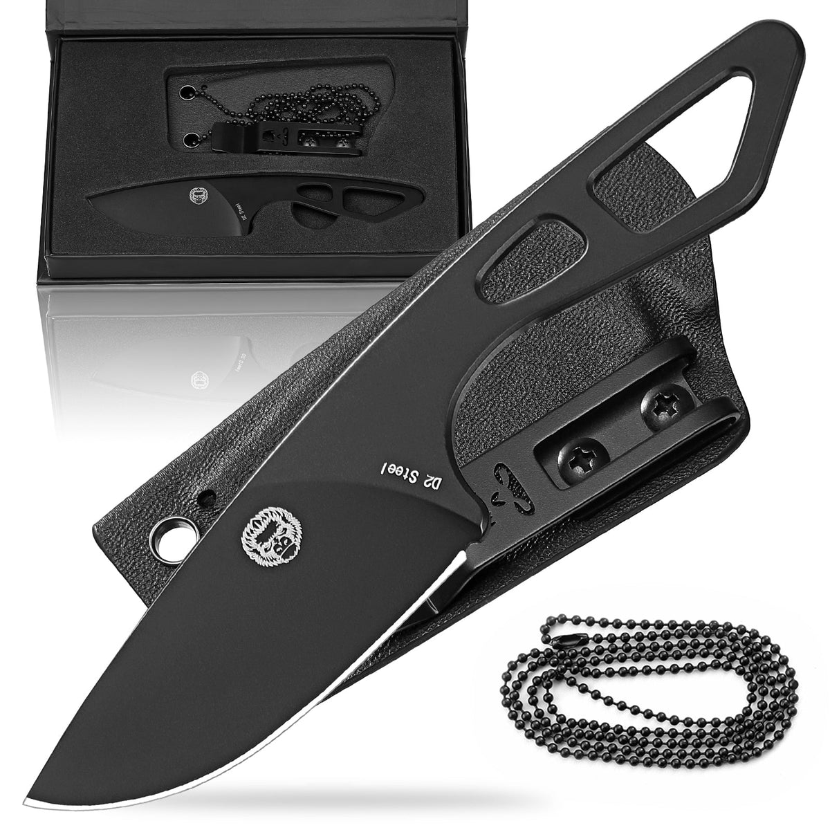 "THE SNAKEBITE" SURVIVAL NECK KNIFE - Get Tight Gear