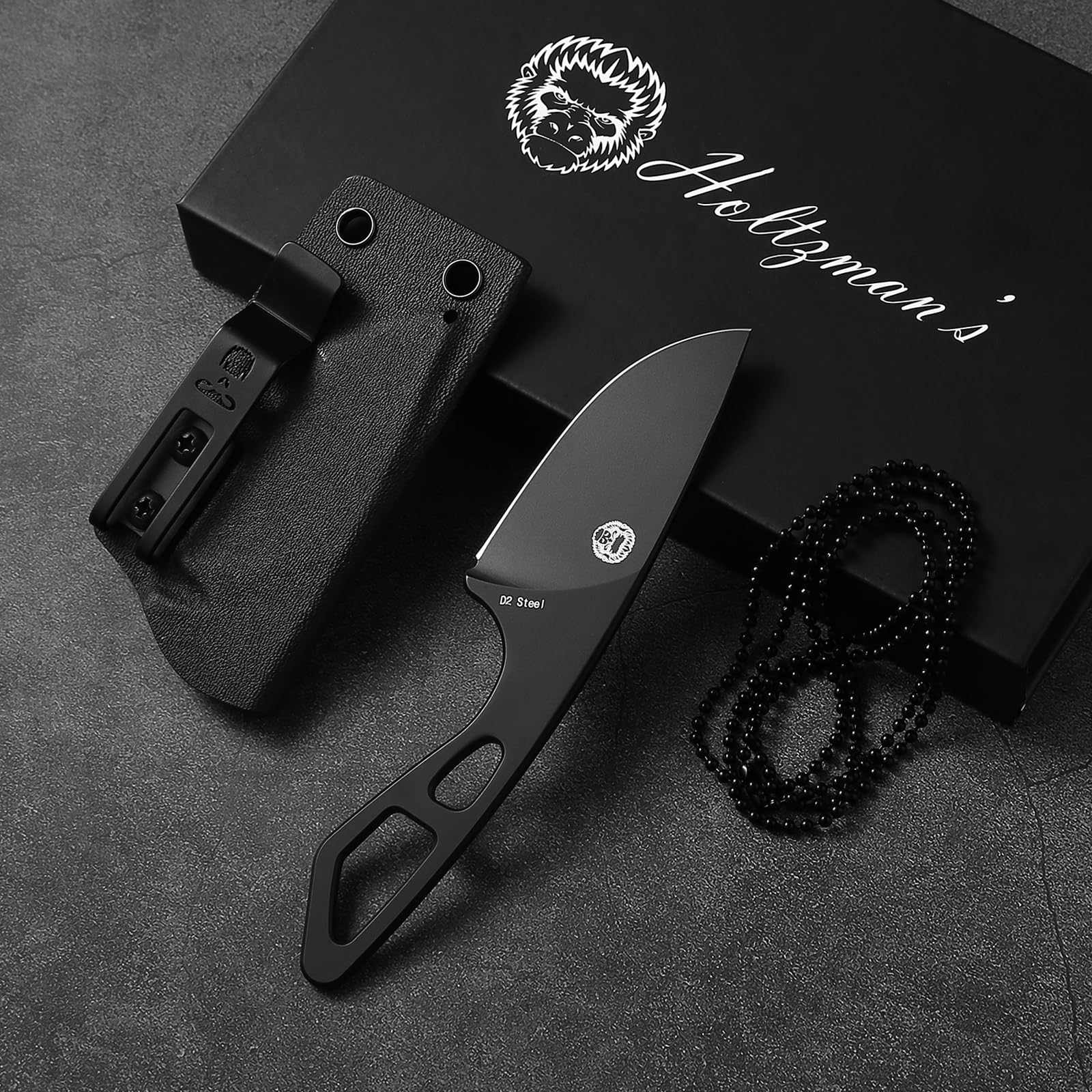 "THE SNAKEBITE" SURVIVAL NECK KNIFE - Get Tight Gear