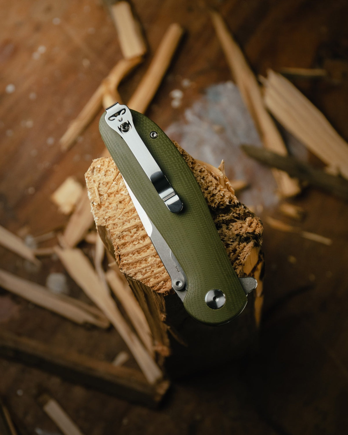 The Straight Back Folding Pocket Knife Giftset for Men and Women (Silver and Green) - Get Tight Gear