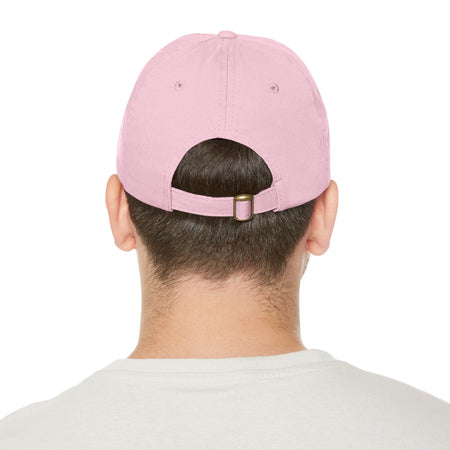 The Tug Is The Drug Dad Hat with Leather Patch, Casual Dad Cap, Summer Hat, Beachwear Accessory, Gift for Dad, Fishing Cap, Everyday Wear - Get Tight Gear
