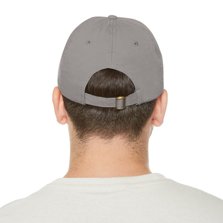 The Tug Is The Drug Dad Hat with Leather Patch, Casual Dad Cap, Summer Hat, Beachwear Accessory, Gift for Dad, Fishing Cap, Everyday Wear - Get Tight Gear