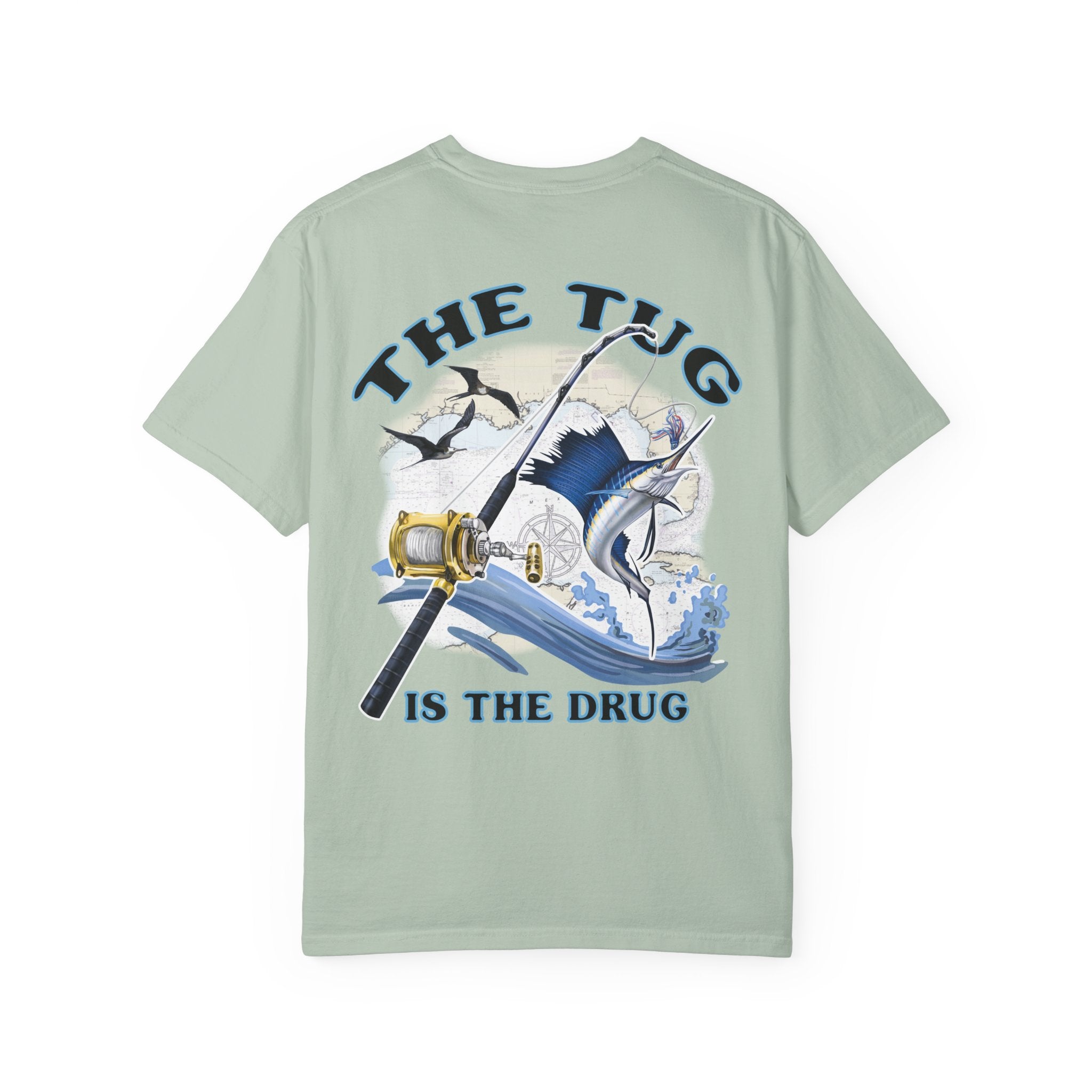 The Tug Is the Drug™ Design Vintage Fishing Unisex T-Shirt - Get Tight Gear
