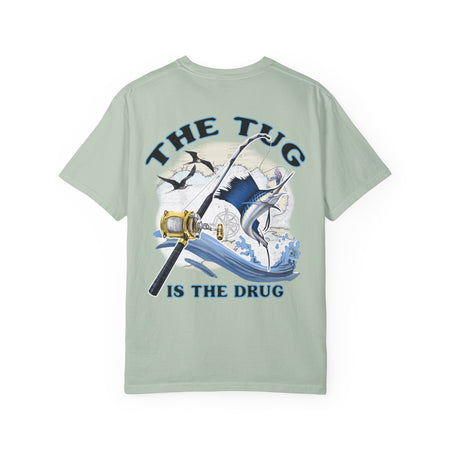 The Tug Is the Drug™ Design Vintage Fishing Unisex T-Shirt - Get Tight Gear