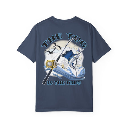 The Tug Is the Drug™ Design Vintage Fishing Unisex T-Shirt - Get Tight Gear