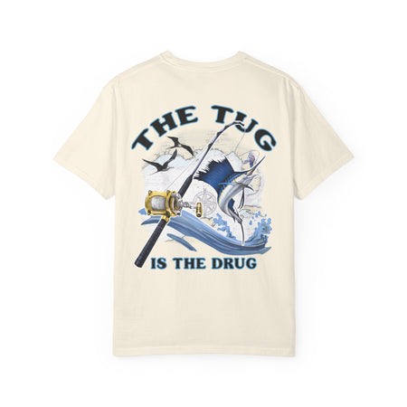 The Tug Is the Drug™ Design Vintage Fishing Unisex T-Shirt - Get Tight Gear