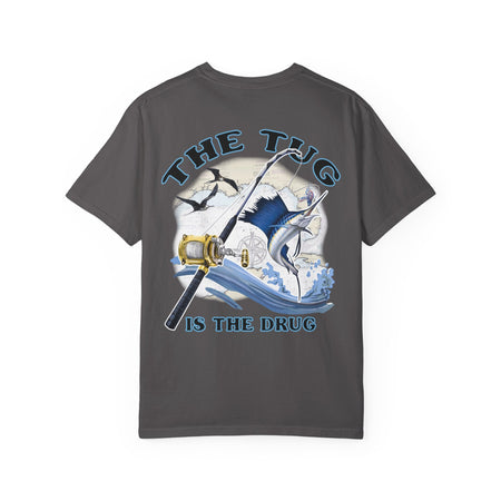 The Tug Is the Drug™ Design Vintage Fishing Unisex T-Shirt - Get Tight Gear