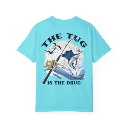 The Tug Is the Drug™ Design Vintage Fishing Unisex T-Shirt - Get Tight Gear