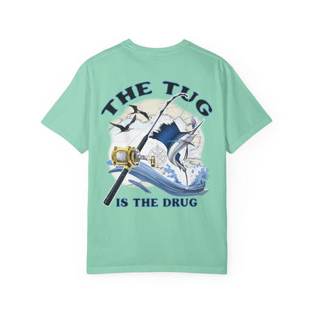 The Tug Is the Drug™ Design Vintage Fishing Unisex T-Shirt - Get Tight Gear
