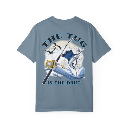 The Tug Is the Drug™ Design Vintage Fishing Unisex T-Shirt - Get Tight Gear