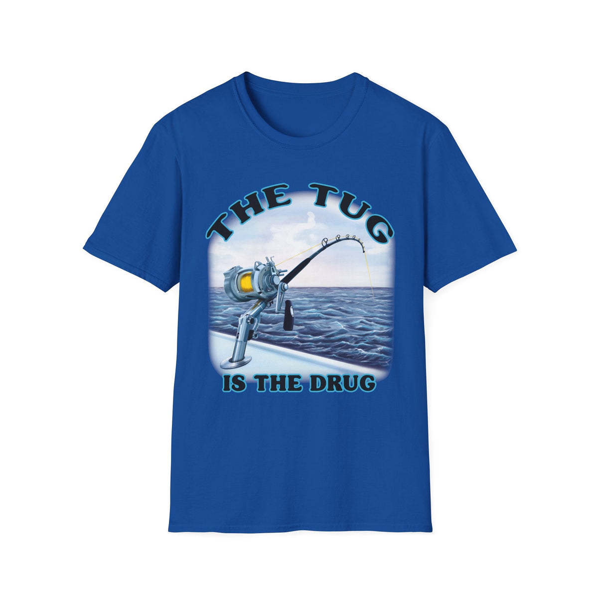 The Tug Is The Drug™ Fishing Enthusiast T-Shirt, Fun Fishing Tee, Fishing Gift, Outdoor Style, Summer Apparel, Angler Humor Shirt - Get Tight Gear