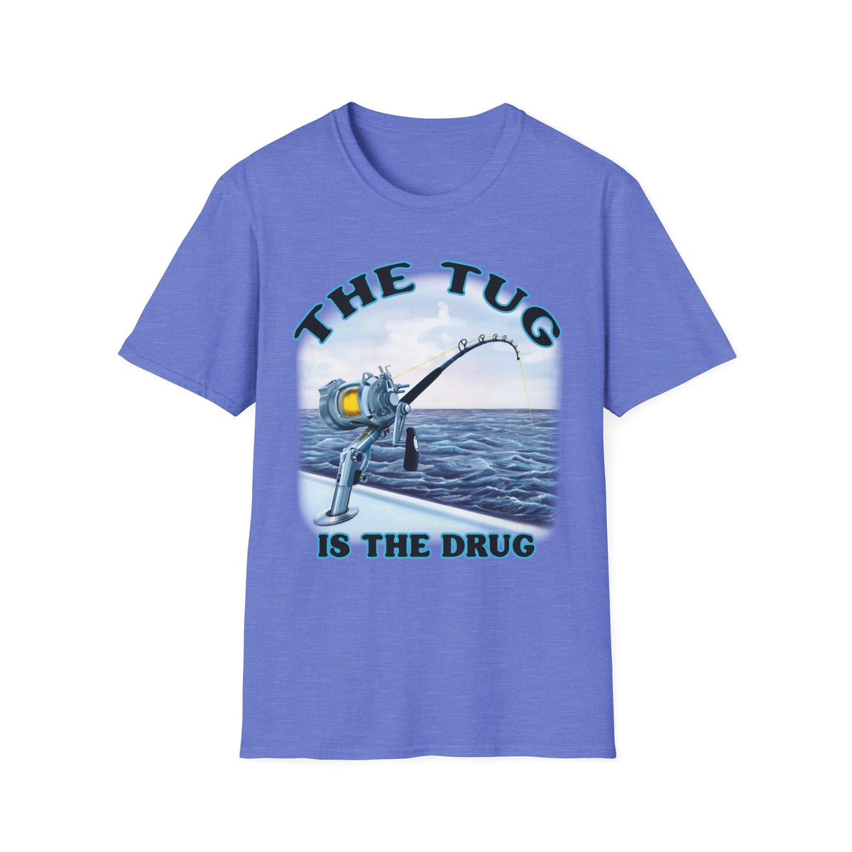 The Tug Is The Drug™ Fishing Enthusiast T-Shirt, Fun Fishing Tee, Fishing Gift, Outdoor Style, Summer Apparel, Angler Humor Shirt - Get Tight Gear