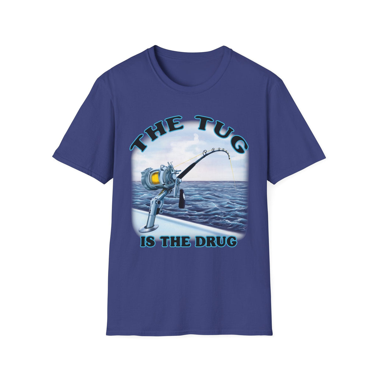 The Tug Is The Drug™ Fishing Enthusiast T-Shirt, Fun Fishing Tee, Fishing Gift, Outdoor Style, Summer Apparel, Angler Humor Shirt - Get Tight Gear