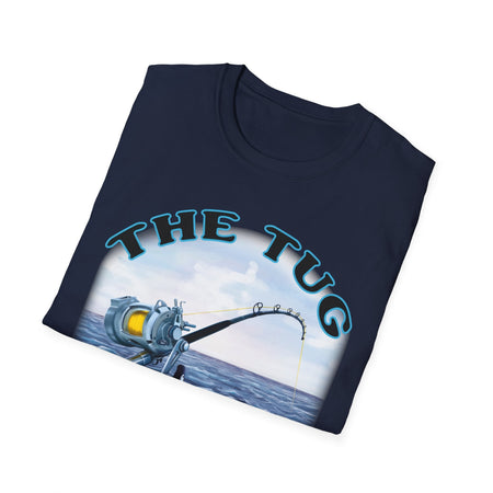 The Tug Is The Drug™ Fishing Enthusiast T-Shirt, Fun Fishing Tee, Fishing Gift, Outdoor Style, Summer Apparel, Angler Humor Shirt - Get Tight Gear
