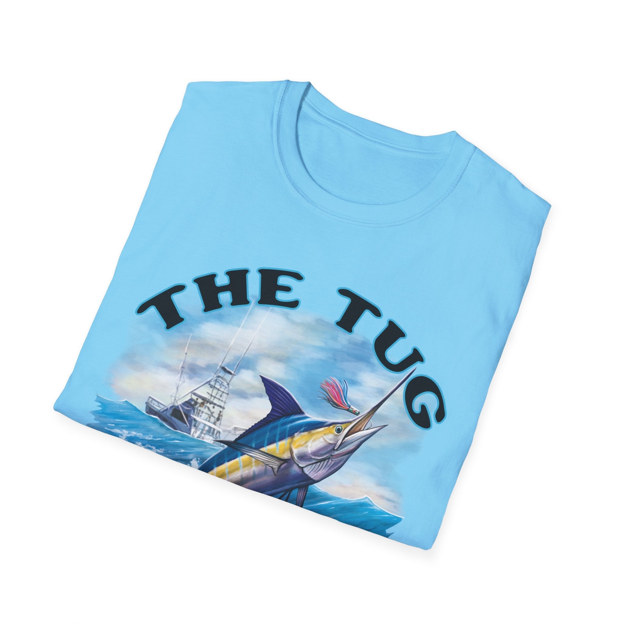 The Tug Is The Drug™ Fishing Enthusiast T-Shirt, The Tug is the Drug Tee, Gift for Anglers, Casual Wear, Outdoor Adventure Shirt - Get Tight Gear