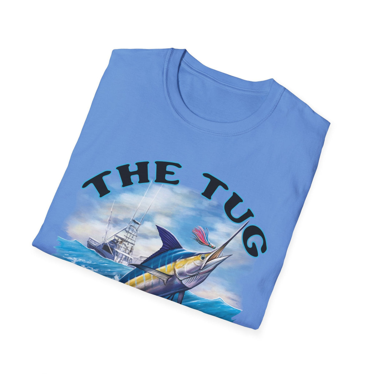 The Tug Is The Drug™ Fishing Enthusiast T-Shirt, The Tug is the Drug Tee, Gift for Anglers, Casual Wear, Outdoor Adventure Shirt - Get Tight Gear