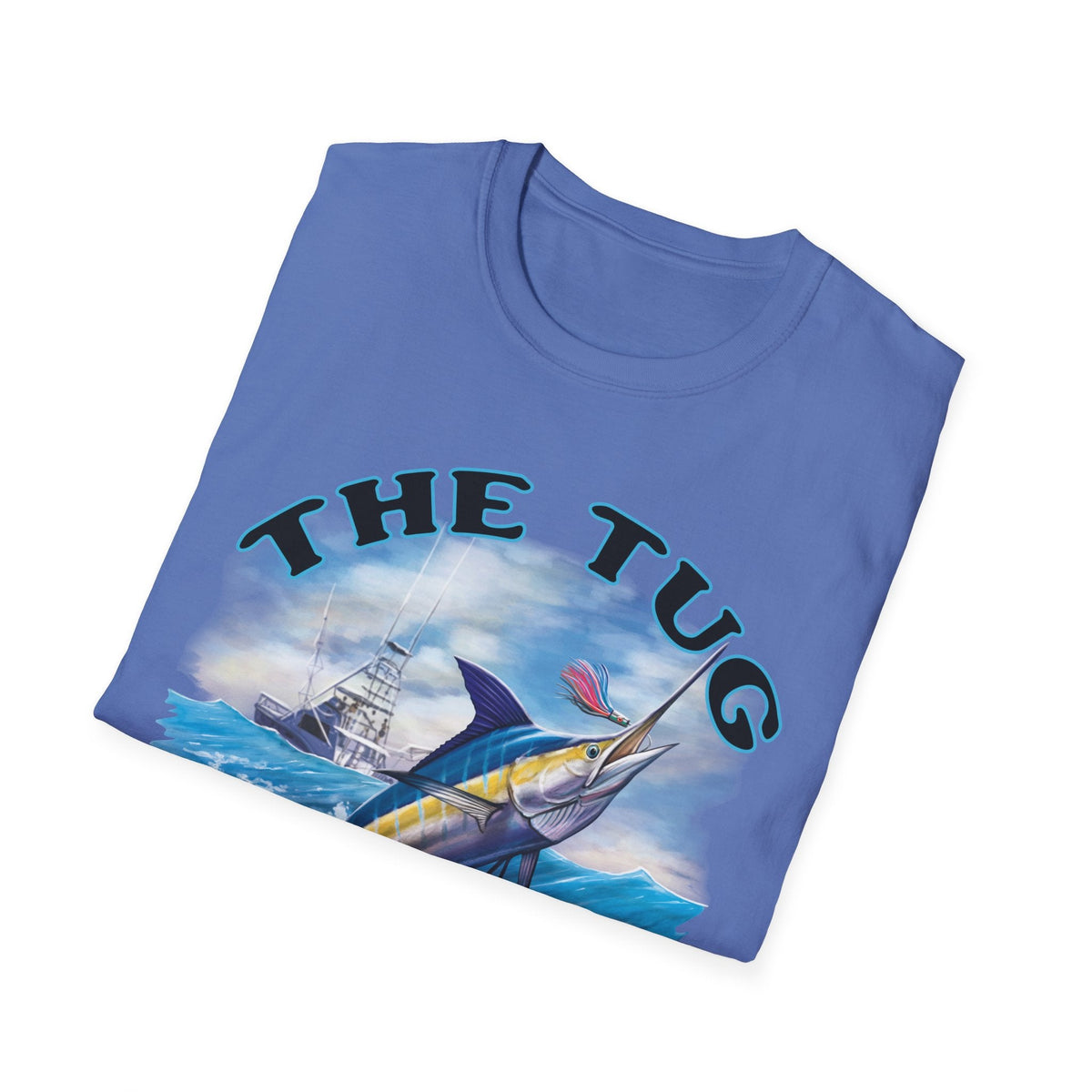 The Tug Is The Drug™ Fishing Enthusiast T-Shirt, The Tug is the Drug Tee, Gift for Anglers, Casual Wear, Outdoor Adventure Shirt - Get Tight Gear