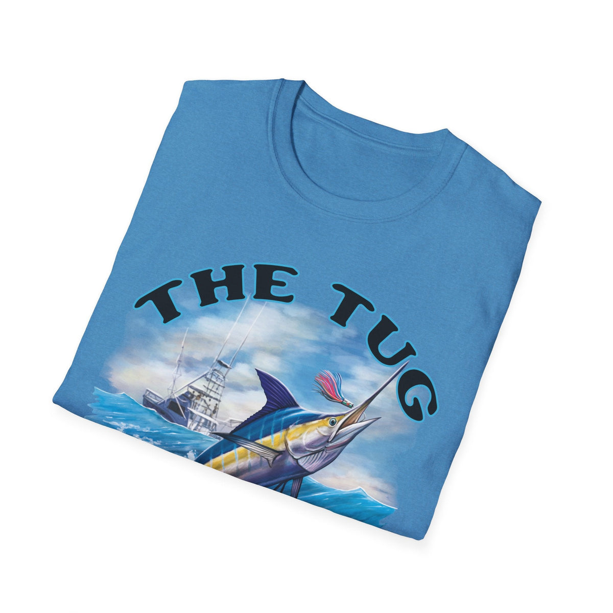 The Tug Is The Drug™ Fishing Enthusiast T-Shirt, The Tug is the Drug Tee, Gift for Anglers, Casual Wear, Outdoor Adventure Shirt - Get Tight Gear