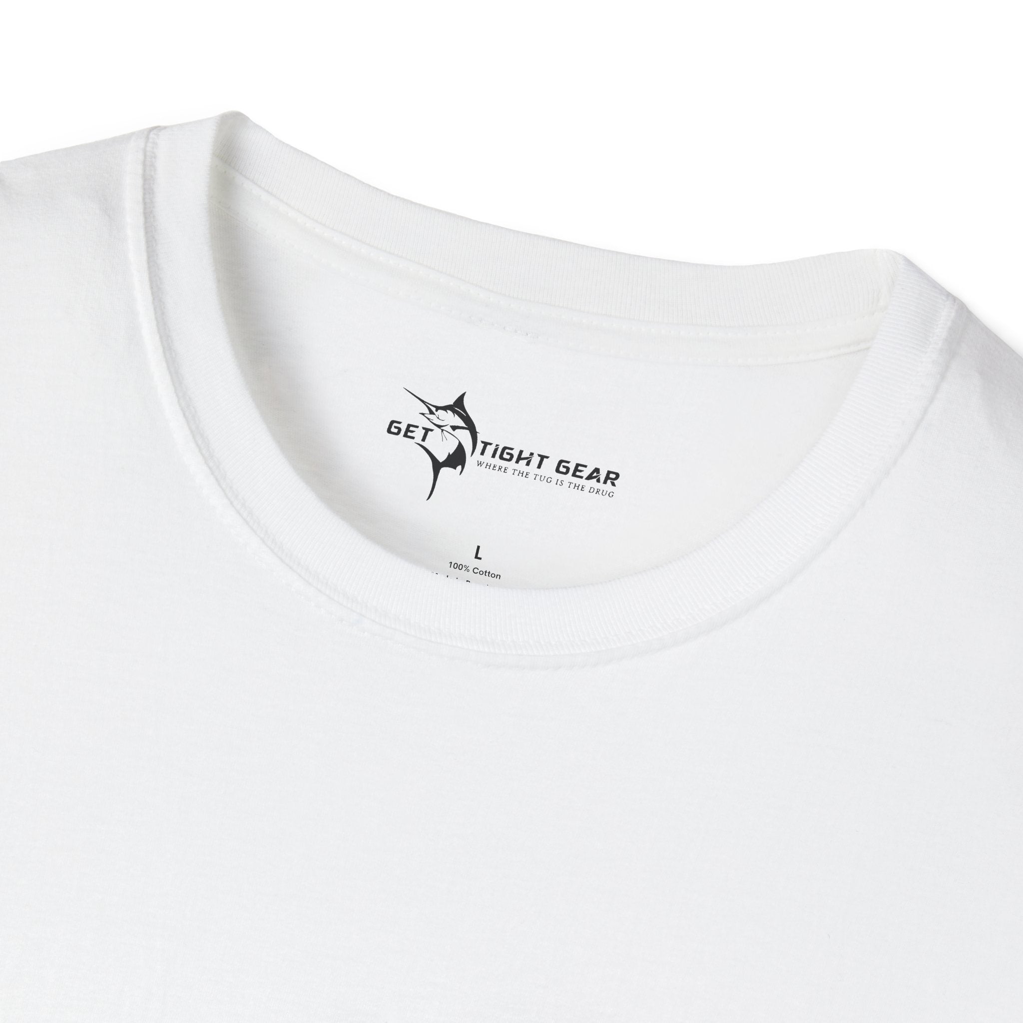 The Tug Is The Drug™ Fishing Enthusiast T-Shirt, The Tug is The Drug Tee, Outdoor Adventure Shirt, Casual Gift for Anglers, Summer Fishing Apparel - Get Tight Gear