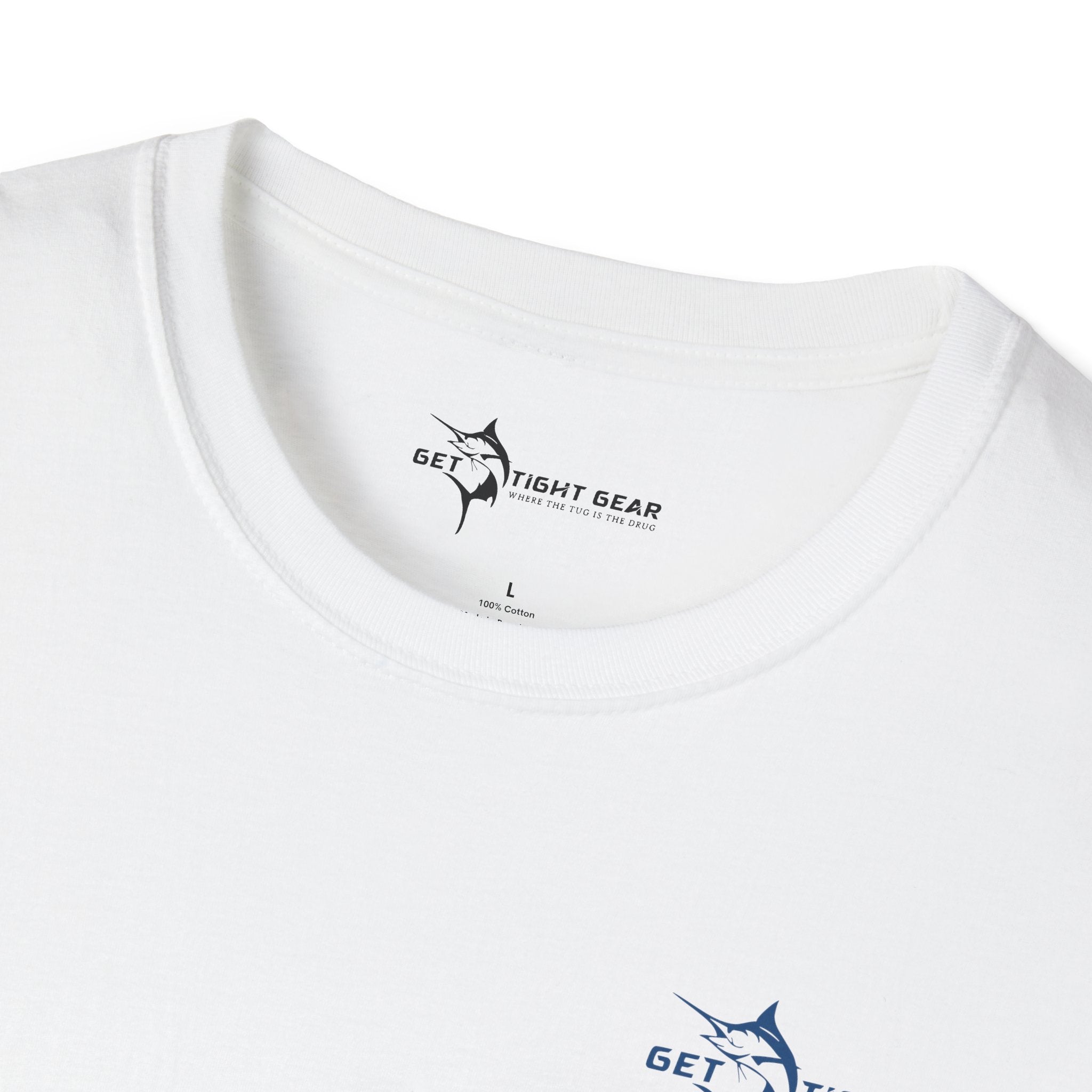 The Tug Is The Drug Fishing Enthusiast T-Shirt, The Tug is The Drug Tee, Outdoor Adventure Shirt, Casual Gift for Anglers, Summer Fishing Apparel - Get Tight Gear