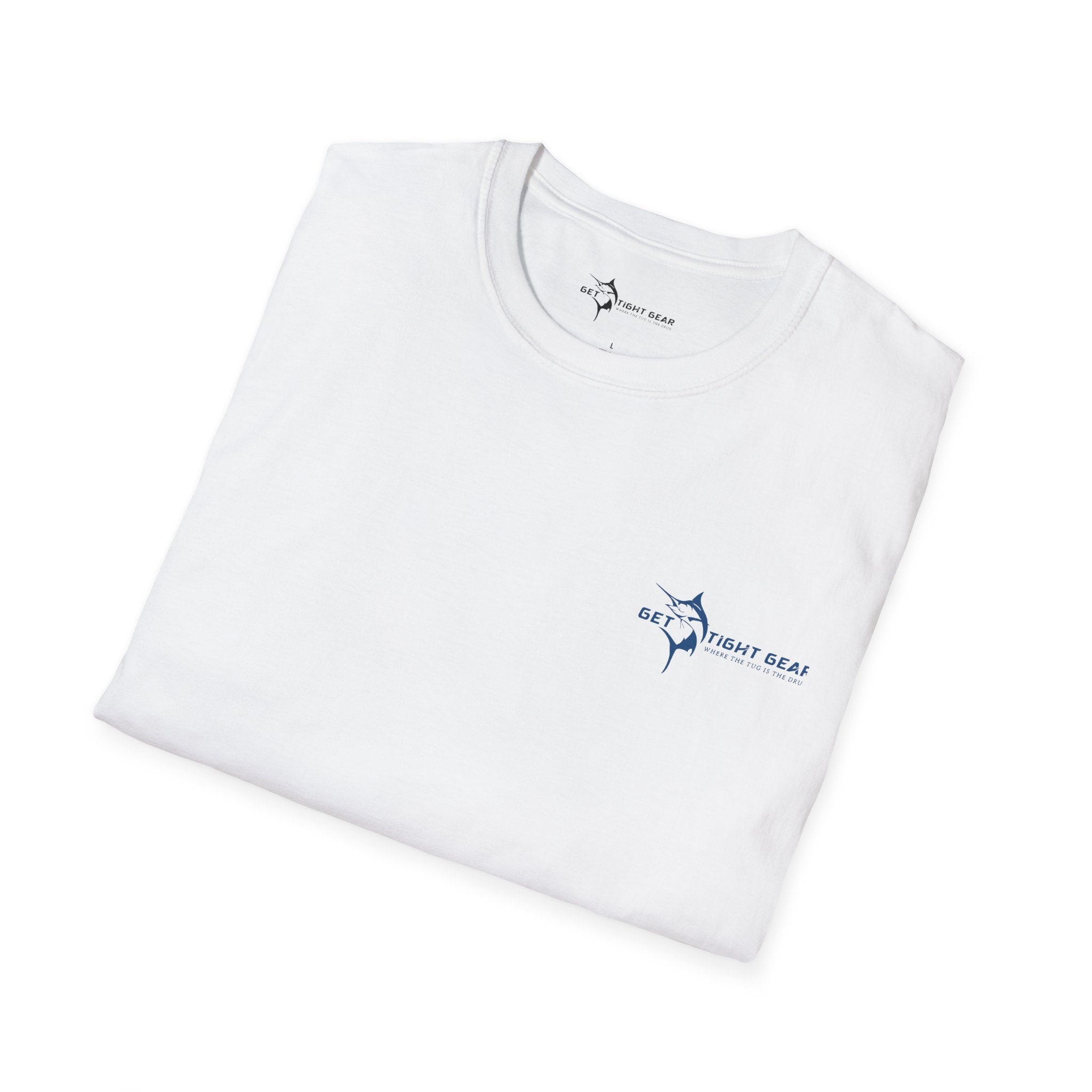 The Tug Is The Drug™ Fishing Enthusiast T-Shirt, The Tug is The Drug Tee, Outdoor Adventure Shirt, Casual Gift for Anglers, Summer Fishing Apparel - Get Tight Gear