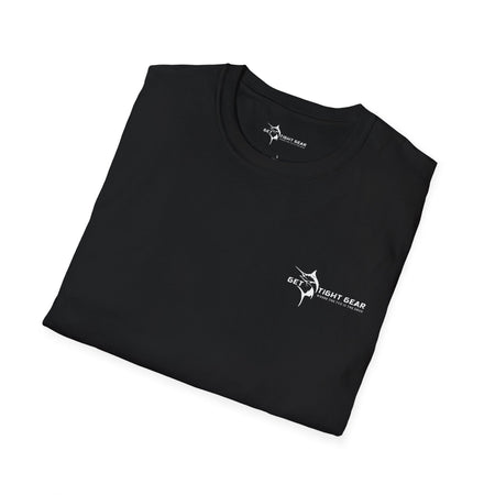 The Tug Is The Drug™ Fishing Enthusiast Unisex Softstyle T-Shirt | Coastal Vibes, Gift for Fishermen, Casual Wear, Outdoor Apparel, Beach Day - Get Tight Gear
