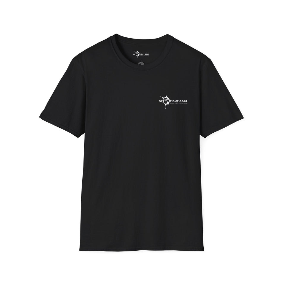 The Tug Is The Drug™ Fishing Enthusiast Unisex Softstyle T-Shirt | Coastal Vibes, Gift for Fishermen, Casual Wear, Outdoor Apparel, Beach Day - Get Tight Gear