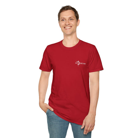 The Tug Is The Drug™ Fishing Enthusiast Unisex Softstyle T-Shirt | Coastal Vibes, Gift for Fishermen, Casual Wear, Outdoor Apparel, Beach Day - Get Tight Gear