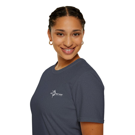 The Tug Is The Drug™ Fishing Enthusiast Unisex Softstyle T-Shirt | Coastal Vibes, Gift for Fishermen, Casual Wear, Outdoor Apparel, Beach Day - Get Tight Gear