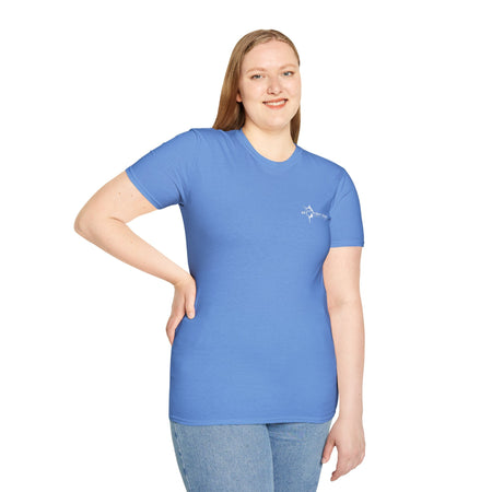 The Tug Is The Drug™ Fishing Enthusiast Unisex Softstyle T-Shirt | Coastal Vibes, Gift for Fishermen, Casual Wear, Outdoor Apparel, Beach Day - Get Tight Gear