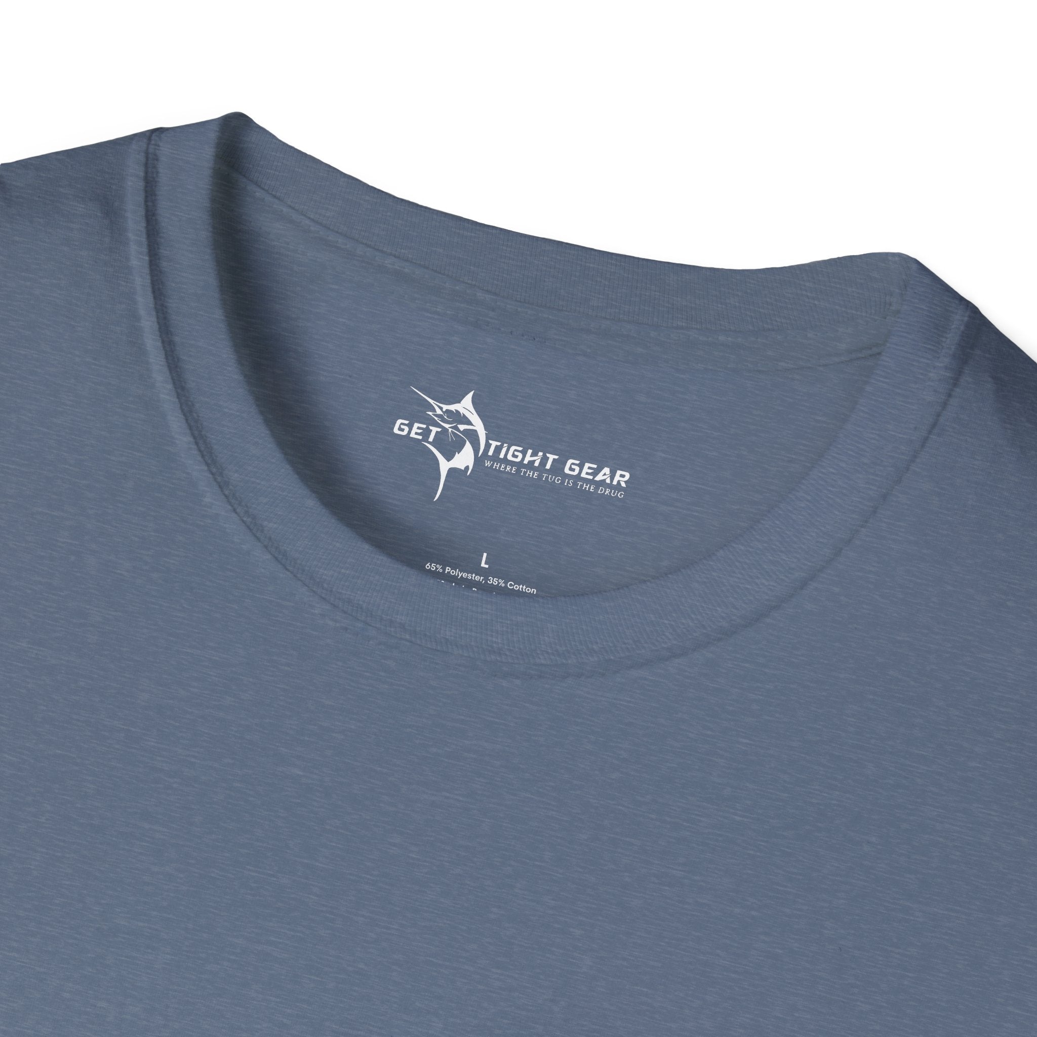 The Tug Is The Drug™ Fishing Enthusiast Unisex Softstyle T-Shirt | Coastal Vibes, Gift for Fishermen, Casual Wear, Outdoor Apparel, Beach Day - Get Tight Gear