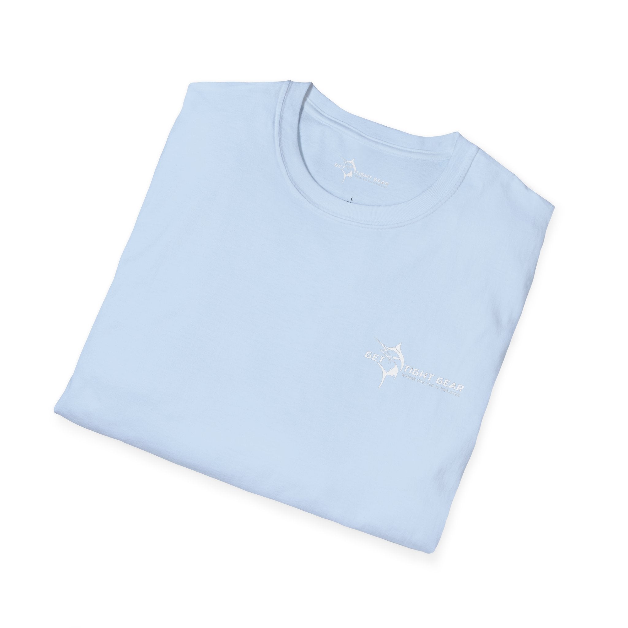 The Tug Is The Drug™ Fishing Enthusiast Unisex Softstyle T-Shirt | Coastal Vibes, Gift for Fishermen, Casual Wear, Outdoor Apparel, Beach Day - Get Tight Gear