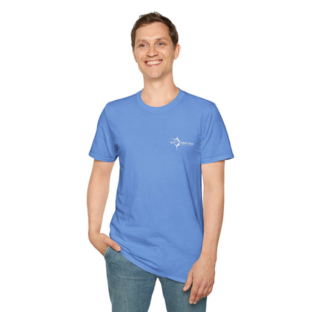The Tug Is The Drug™ Fishing Enthusiast Unisex Softstyle T-Shirt | Coastal Vibes, Gift for Fishermen, Casual Wear, Outdoor Apparel, Beach Day - Get Tight Gear