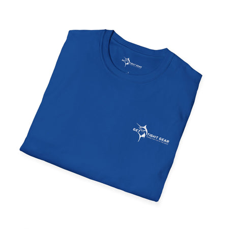 The Tug Is The Drug™ Fishing Enthusiast Unisex Softstyle T-Shirt | Coastal Vibes, Gift for Fishermen, Casual Wear, Outdoor Apparel, Beach Day - Get Tight Gear