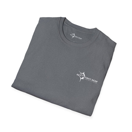 The Tug Is The Drug™ Fishing Enthusiast Unisex Softstyle T-Shirt | Coastal Vibes, Gift for Fishermen, Casual Wear, Outdoor Apparel, Beach Day - Get Tight Gear