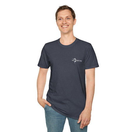 The Tug Is The Drug™ Fishing Enthusiast Unisex Softstyle T-Shirt | Coastal Vibes, Gift for Fishermen, Casual Wear, Outdoor Apparel, Beach Day - Get Tight Gear