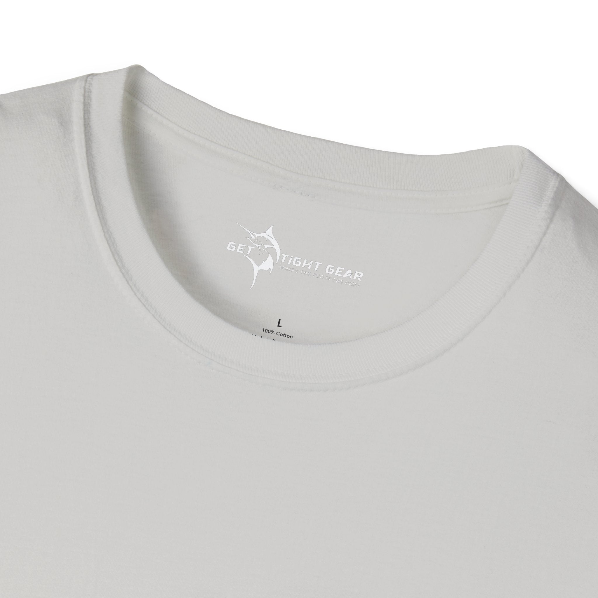The Tug Is The Drug™ Fishing Enthusiast Unisex Softstyle T-Shirt | Coastal Vibes, Gift for Fishermen, Casual Wear, Outdoor Apparel, Beach Day - Get Tight Gear