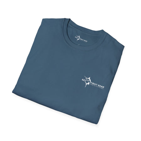 The Tug Is The Drug™ Fishing Enthusiast Unisex Softstyle T-Shirt | Coastal Vibes, Gift for Fishermen, Casual Wear, Outdoor Apparel, Beach Day - Get Tight Gear