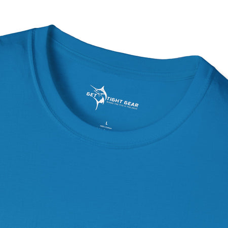 The Tug Is The Drug™ Fishing Enthusiast Unisex Softstyle T-Shirt | Coastal Vibes, Gift for Fishermen, Casual Wear, Outdoor Apparel, Beach Day - Get Tight Gear