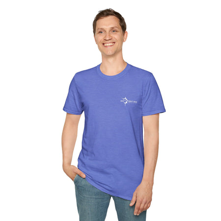 The Tug Is The Drug™ Fishing Enthusiast Unisex Softstyle T-Shirt | Coastal Vibes, Gift for Fishermen, Casual Wear, Outdoor Apparel, Beach Day - Get Tight Gear