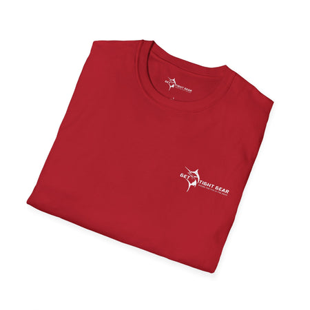 The Tug Is The Drug™ Fishing Enthusiast Unisex Softstyle T-Shirt | Coastal Vibes, Gift for Fishermen, Casual Wear, Outdoor Apparel, Beach Day - Get Tight Gear